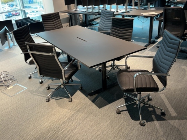 1548411-20 Meeting group - table & 6x armchairs