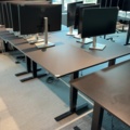 1548414-1 Height-adjustable desks (160x80) x4 units - Swedstyle