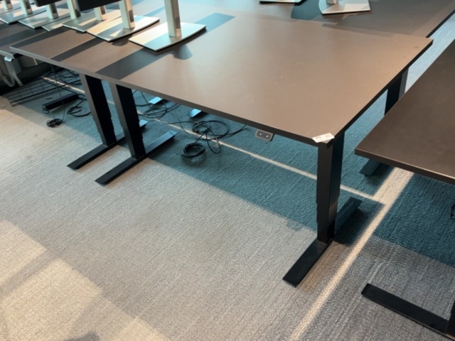 1548414-3 Height-adjustable desks (160x80) x4 units - Swedstyle