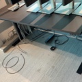 1548414-5 Height-adjustable desks (160x80) x4 units - Swedstyle