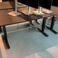 1548414-6 Height-adjustable desks (160x80) x4 units - Swedstyle