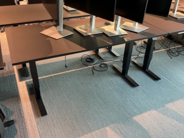 1548414-6 Height-adjustable desks (160x80) x4 units - Swedstyle