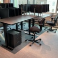 1548415-1 Office furniture for four workplaces
