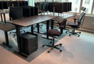 1548415 Office furniture for four workplaces