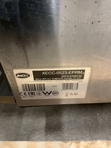 1473882-6 Unox - Varmluftsugn -2021