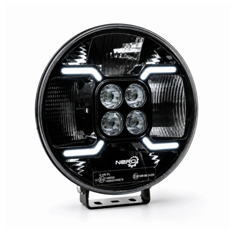 1610024-5 Parti med 10 st Nero Spider LED-extraljus 9" Dynamic – Nya – för bilar och lastbilar – 1 års garanti