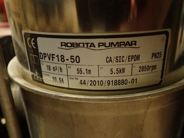 278722--6 Booster pump DPVF 25/4