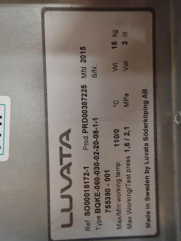 278727-0 Heating coil Luvata