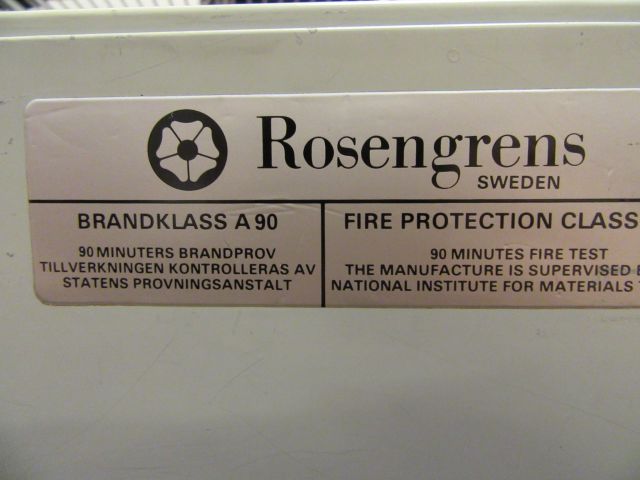 287927-5 Safe Rosengrens