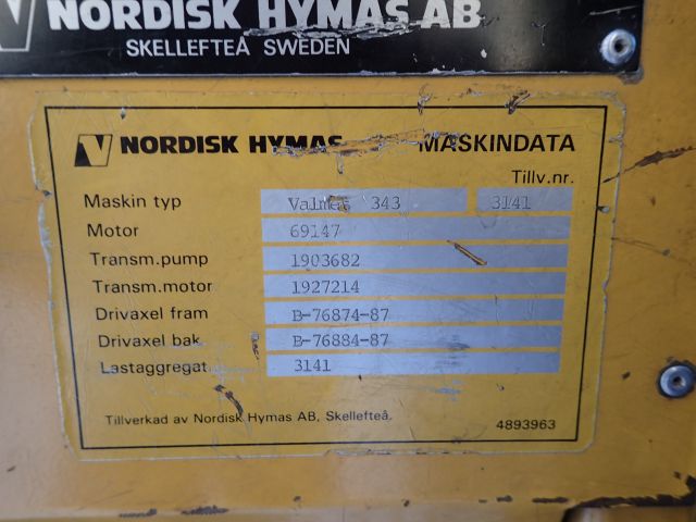 312315-78 Valmet Lundbergare 343