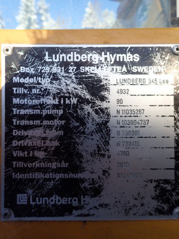 312316-88 LUNDBERG 5200 LSE Reg: SBD319