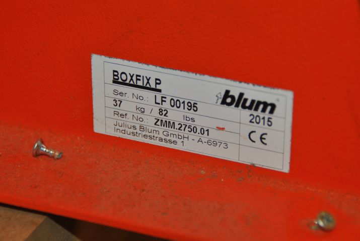 319608-2 Blum BOXFIX P-15