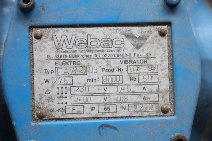 343165-3 Vibrationsbord från Webac
