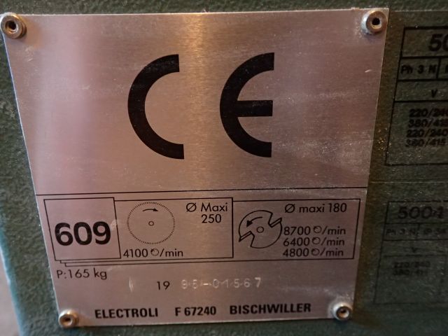 353332-5 Slidingsaw with milling KITY 609