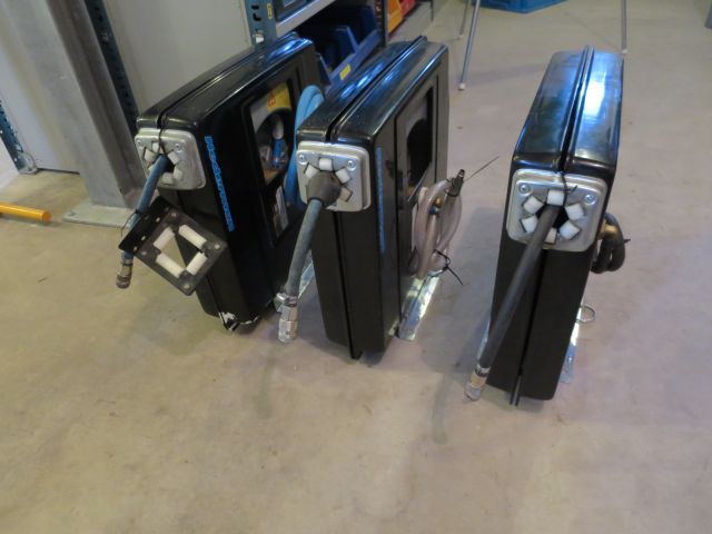 356490-1 3 pcs Nederman compressed air hose reels