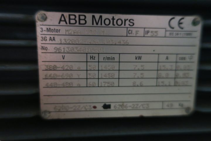 357638-3 ABB Motors M2AA 132 M