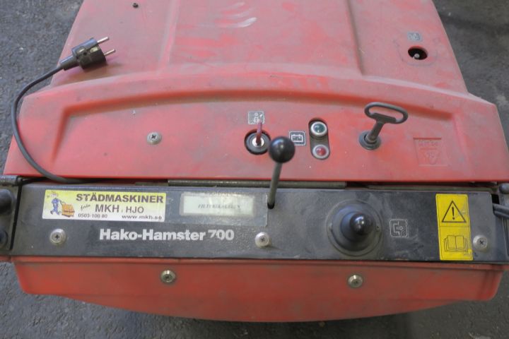 362027-4 Batteridriven Sopmaskin Hako Hamster 700 E