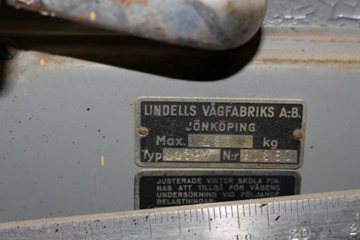 362802-2 Våg Lindells 100 kg