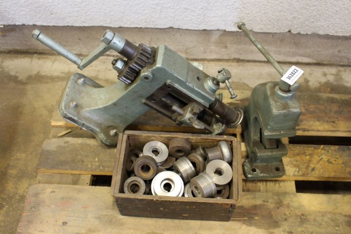 362822--1 Sickmaskin med trissor