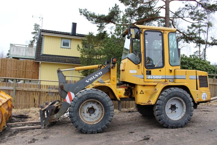 363626--14 Hjullastare Volvo ZL502C