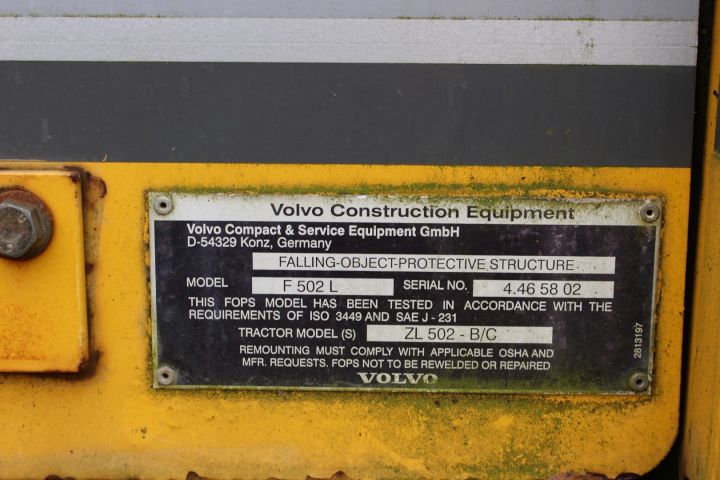 363626--10 Hjullastare Volvo ZL502C