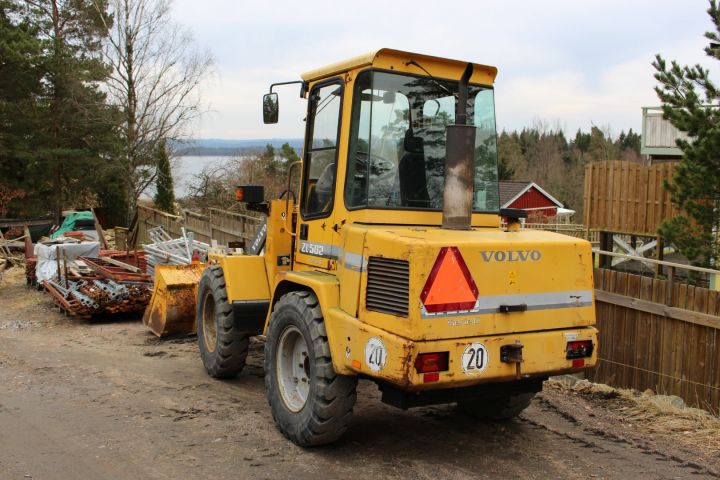 363626--8 Hjullastare Volvo ZL502C