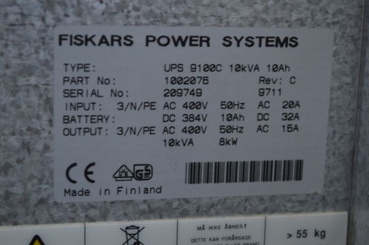 364435--15 Backup power, Fiskars UPS