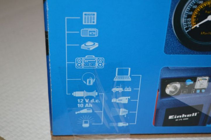 364685-5 Booster, Einhell BT-PS Blue Energistation. Unused. Shipping may be arranged