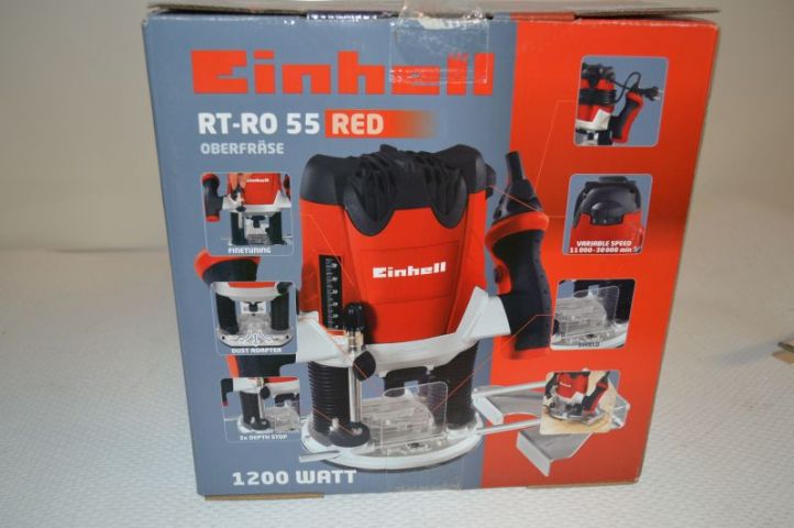 364712-3 Hand-Held Router, Einhell RT RO 55. Unused. Shipping may be arranged