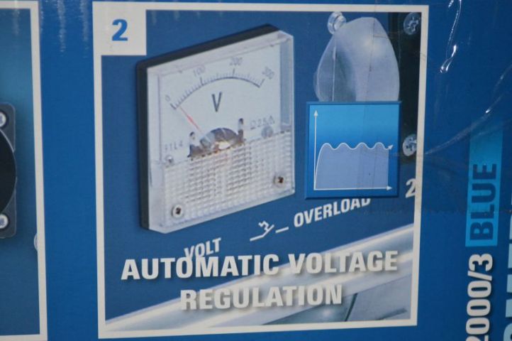 364733-5 Power Generator. Einhell BT-PG 2000/3 Blue. Unused. Shipping may be arranged