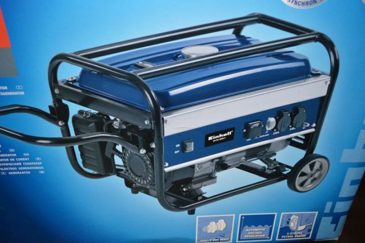 364734-3 Power Generator. Einhell BT-PG 2800/1 Blue. Unused. Shipping may be arranged