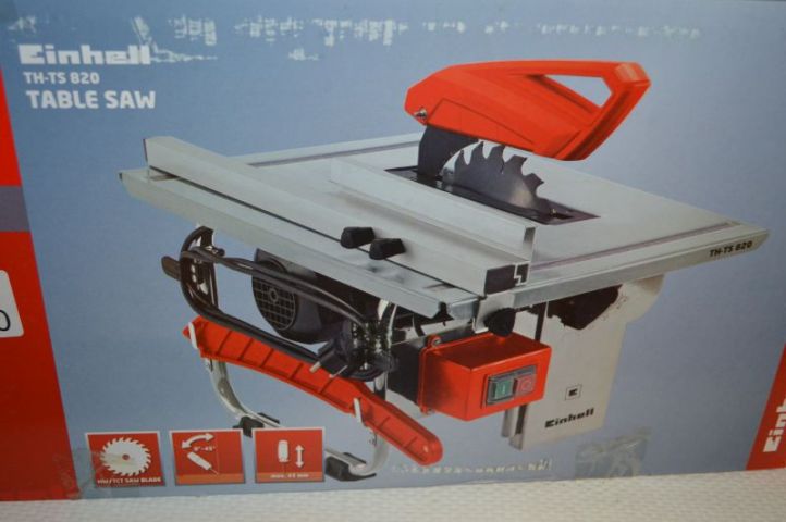 364737-5 Table Saw, Einhell TH-TS 820. Unused. Shipping may be arranged