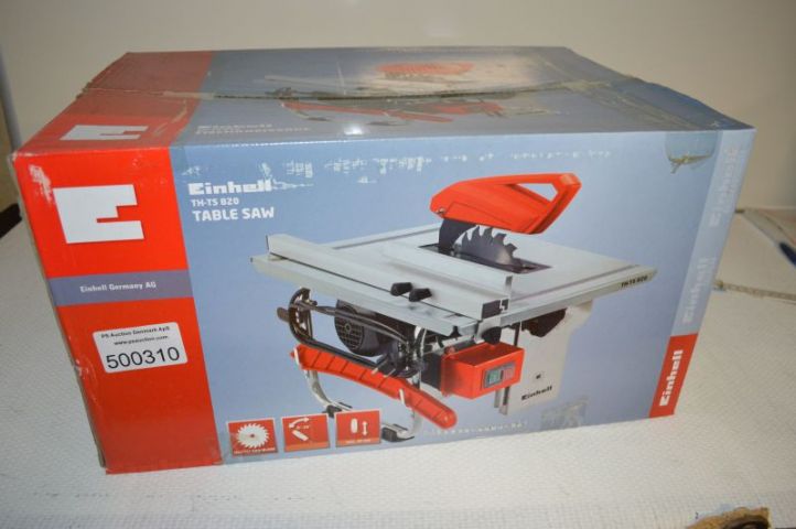 364737-2 Table Saw, Einhell TH-TS 820. Unused. Shipping may be arranged