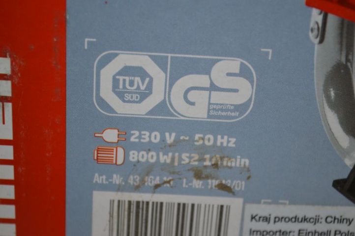 364737-3 Table Saw, Einhell TH-TS 820. Unused. Shipping may be arranged