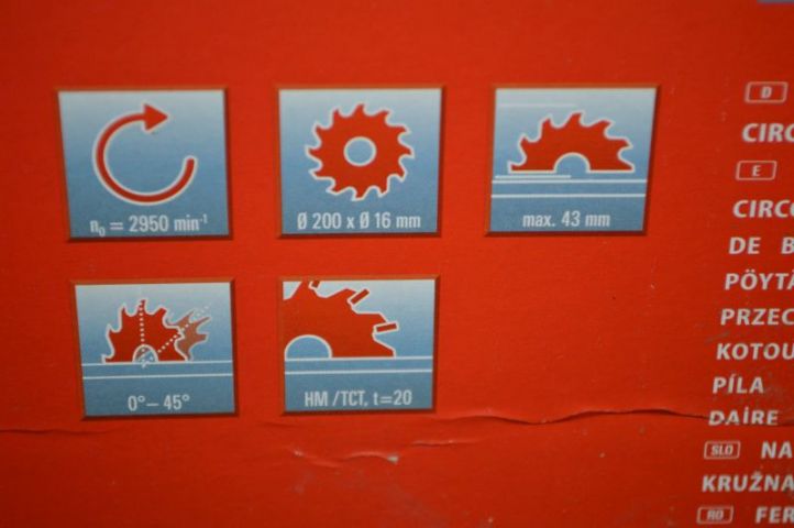 364737-4 Table Saw, Einhell TH-TS 820. Unused. Shipping may be arranged