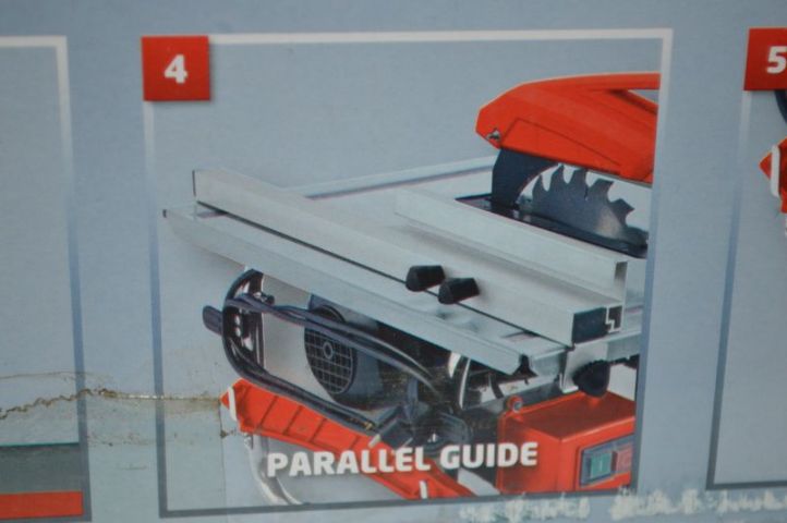 364737-8 Table Saw, Einhell TH-TS 820. Unused. Shipping may be arranged