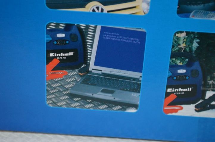 364751-8 Booster, Einhell BT-PS 700 Blue Energistation. Unused. Shipping may be arranged
