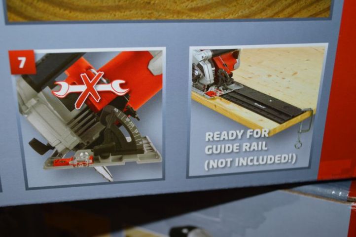 364283-11 Hand-Held Circular Saw, Einhell RT-CS 190/1 red. Unused. Shipping may be arranged