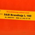 349046-1 Fire tape, S&B Brandtejp L160