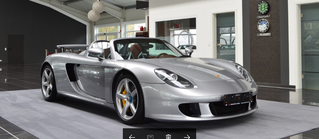 京商 dNano Porsche Carrera GT 新品未開封 込】 京商 1/64 ポルシェ カレラ GT シルバー ホビールート限定