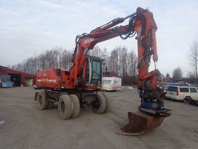 312369--45 Wheel excavators ATLAS 1505M