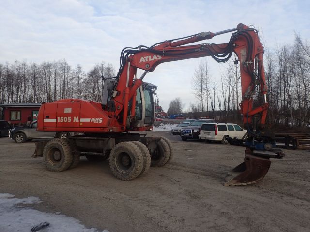 312369--43 Wheel excavators ATLAS 1505M