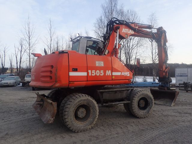 312369--42 Wheel excavators ATLAS 1505M