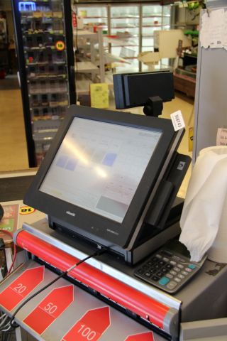 368743-3 Kassasystem Olivetti med CashGuard säkerhetssystem