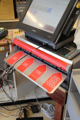 368743-4 Kassasystem Olivetti med CashGuard säkerhetssystem