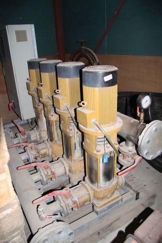 367140-2 Large pump system with 4 pcs. Grundfos pumps and control cabinet, Delta M6