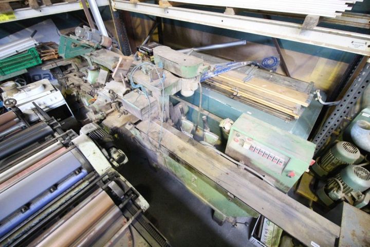 367244-2 Wood moulding machines. Weinig