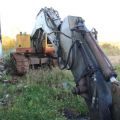 367311-5 Excavator, AKERMAN H14B, SN: 4366. Note only 10,122 hours