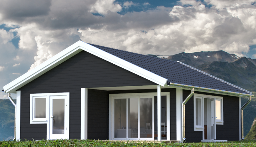 369587--2 Fritidshus i ett plan ca 60 kvm