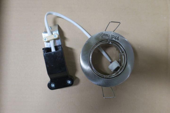 369581-1 10st Sylvania Linolite Intro downlight  Brushed Iron (Fri frakt)